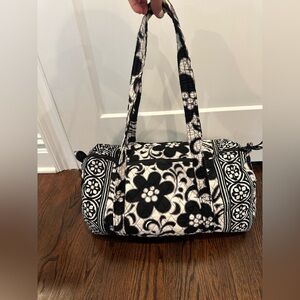 Vera Bradley Small Duffel Bag Night and Day quilted print